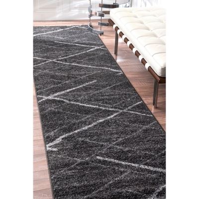 NuLoom Thigpen Contemporary Area Rug, Dark Gray, large