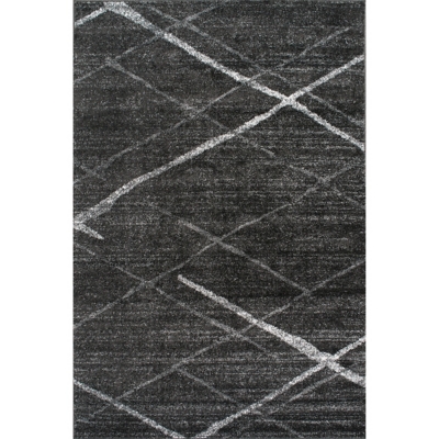 NuLoom Thigpen Broken Lattice 4' x 6' Area Rug, Dark Gray, large