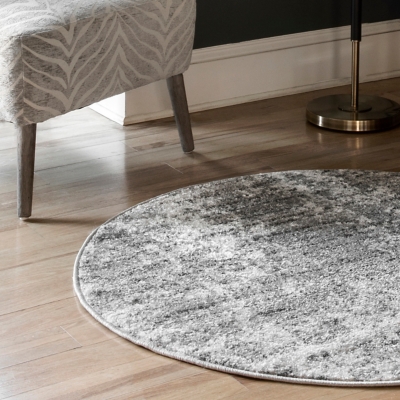 NuLoom Deedra Modern Abstract Area Rug, Gray, large