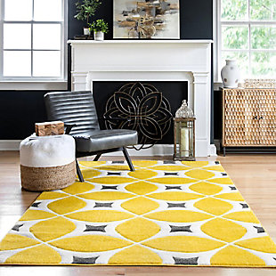 NuLoom Hand Tufted Gabriela 2' x 3' Accent Rug, Sunflower, large