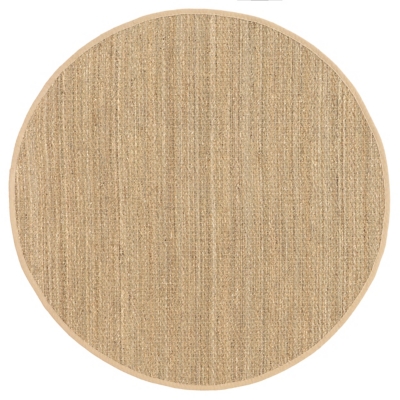 NuLoom Elijah Seagrass Border 5' x 8' Area Rug, Beige, large