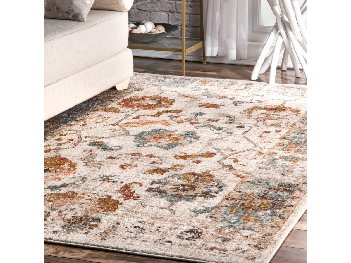 51×103\"Winter wonderland” ViNTAGE RUG 51×103