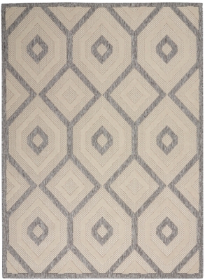 Nourison Cozumel 5' X 7' Area Rug, Cream, large