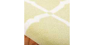 Add some excitement to any surrounding with these magnificent indoor/outdoor rugs. Floral, scrollwork, and animal-skin patterns in vivid color make this a truly eye-catching collection. These versatile rugs are beautiful to look at, soft to walk on, and easy to clean with just a hose. A brightly contemporary terrazzo design in welcoming tones of light green. Expertly machine printed, a marvelously versatile indoor/outdoor rug for today's casual lifestyle. Easy to care for and perfect for almost any outdoor use. Just clean with a garden hose and enjoy years of lasting beauty.100% polyester | Power loomed | Serged edges | Low shedding | Easy to clean, simply rinse with a hose | Low pile | Imported