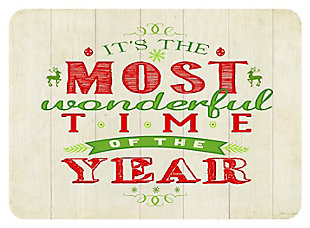 Home Accents 1'10" x 2'7" Most Wonderful Time of the Year Doormat, , large