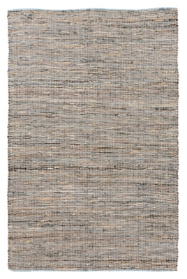 Home Accents Adobe 5' X 8' Area Rug, Gray, large