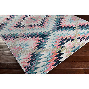 Home Accents Anika 2' X 3' Area Rug, Blue, rollover