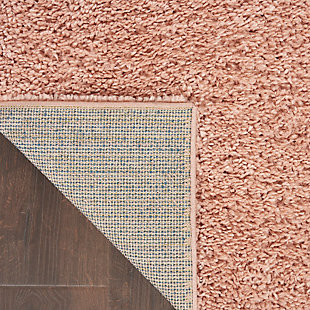 There’s nothing like a sensational shag design to transform even the most ordinary of rooms into something extraordinary. The malibu collection of shag area rugs from nourison was inspired by the luxurious homes of malibu, california. These malibu shag rugs are expertly designed in distinctive sizes and shapes to perfectly fit any room.  featuring a sumptuously thick 1-inch pile and a marvelous power loomed polypropylene fabrication for a terrifically plush texture and stunning sheen, these remarkable rugs are utterly lavish in their look and feel. With its positively plush and lush fabrication, fabulously thick pile and sensational sheen, this malibu shag area rug from nourison is as extravagant to the eye as it is underfoot. In a splendid blush shade, this sensational power-loomed shag rug will bring a fashion-forward flair to any room.100% polypropylene | Power loomed | Serged edges | Low shedding | Indoor only | Shag pile | Imported