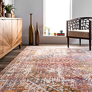At nuLoom, we believe that floor coverings and art should not be mutually exclusive. Founded with a desire to break the rules of what is expected from an area rug, nuLoom was created to fill the void between brilliant design and affordability.100% polyester | Machine made | Easy to clean and maintain | Distressed effect | Spot clean recommended | Imported