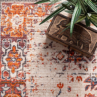 At nuLoom, we believe that floor coverings and art should not be mutually exclusive. Founded with a desire to break the rules of what is expected from an area rug, nuLoom was created to fill the void between brilliant design and affordability.100% polyester | Machine made | Easy to clean and maintain | Distressed effect | Spot clean recommended | Imported