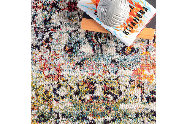 At nuLoom, we believe that floor coverings and art should not be mutually exclusive. Founded with a desire to break the rules of what is expected from an area rug, nuLoom was created to fill the void between brilliant design and affordability.100% polypropylene | Machine made | Easy to clean and maintain | Distressed effect | Spot clean recommended | Imported