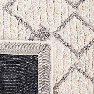 The Casablanca Collection of fine shag and flokati rugs displays the organic simplicity and classic style of traditional Moroccan rug weavers. These plush, luxurious area rugs are timeless yet contemporary. Casablanca is hand-tufted using the finest New Zealand wool to create the natural fleece tones and clean designs reminiscent of  the organic simplicity of Moroccan rug artistry. Construction: Hand Tufted | Fiber Content: 100% Wool Pile | Country of Origin: India