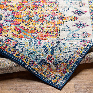 The vibrant and eclectic designs in the Harput collection will set your space apart with a spash of color and edgy style. The tight patterns and vibrant untraditional colors in this polyrpolene rug are sure to catch the eye of visitors. This colleciton is machine made in Turkey and easily cleaned.null