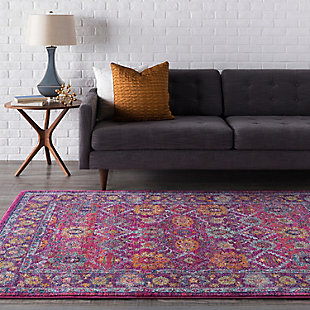 The vibrant and eclectic designs in surya's harput collection will set your space apart with a splash of color and edgy style. The tight patterns and vibrant untraditional colors in this polypropylene rug are sure to catch the eye of visitors. This collection is machine made in turkey and easily cleaned.Machine made | Easy care, no shedding, printed | No backing | Pantone colors:  19-1860, 16-5121, 15-6304, 17-1046, 14-0755, 11-0602