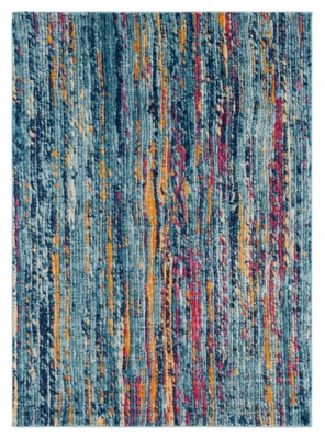 Home Accents Harput 3' 11" X 5' 7" Area Rug, Blue, large