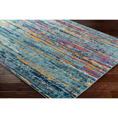 Home Accents Harput 5' 3" X 7' 3" Area Rug, Blue, large