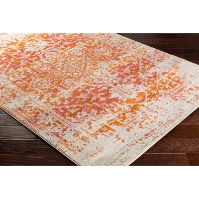 Surya Harput Vintage Medallion Area Rug, 3'11" x 5'7", Burnt Orange, Burnt Orange, large