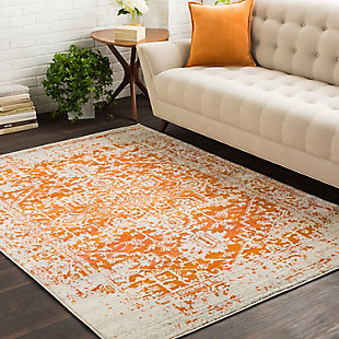 The vibrant and eclectic designs in surya's harput collection will set your space apart with a splash of color and edgy style. The tight patterns and vibrant untraditional colors in this polypropylene rug are sure to catch the eye of visitors. This collection is machine made in turkey and easily cleaned.Machine made | Easy care, no shedding, printed | No backing | Pantone colors:  17-1046, 15-6304, 19-1860, 12-0304
