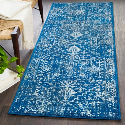 Home Accents Harput 2' 7" X 7' 3" Runner, Dark Blue, rollover