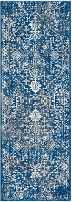 Home Accents Harput 2' 7" X 7' 3" Runner, Dark Blue, large