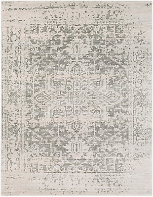 Surya Harput Vintage Medallion Area Rug, 7'10" x 10'3", Gray, Gray, large
