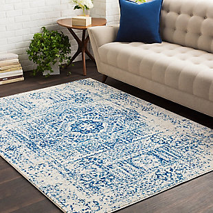 The vibrant and eclectic designs in surya's harput collection will set your space apart with a splash of color and edgy style. The tight patterns and vibrant untraditional colors in this polypropylene rug are sure to catch the eye of visitors. This collection is machine made in turkey and easily cleaned.Machine made | Easy care, no shedding, printed | No backing | Pantone colors:  19-4030, 15-6304, 12-0304