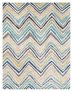 Home Accents Harput 7' 10" X 10' 3" Area Rug, Blue, large