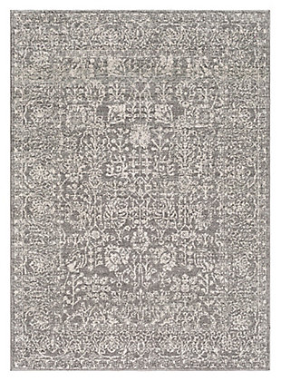 Home Accents Harput 3' 11" X 5' 7" Area Rug, Gray, large