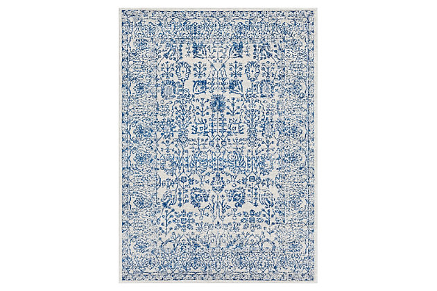 The vibrant and eclectic designs in surya's harput collection will set your space apart with a splash of color and edgy style. The tight patterns and vibrant untraditional colors in this polypropylene rug are sure to catch the eye of visitors. This collection is machine made in turkey and easily cleaned.Machine made | Easy care, no shedding, printed | No backing | Pantone colors:  19-4030, 15-6304, 12-0304