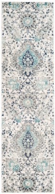 Safavieh Madison 2'-3 x 16' Runner, Cream/Light Gray, rollover