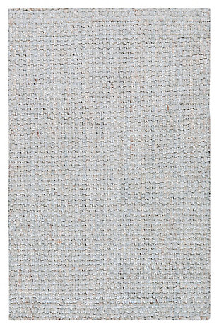 Home Accents Jute Woven 2' X 3' Area Rug, Gray, large