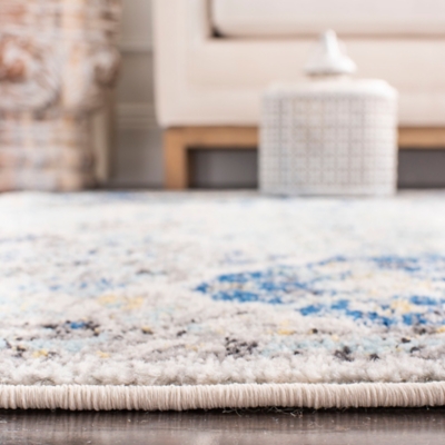 Safavieh Madison 2'-3 x 10' Runner, Ivory/Aqua, rollover