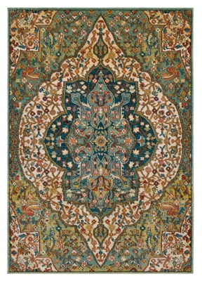 home accents masala market 3' 11" x 5' 7" area rug | ashley