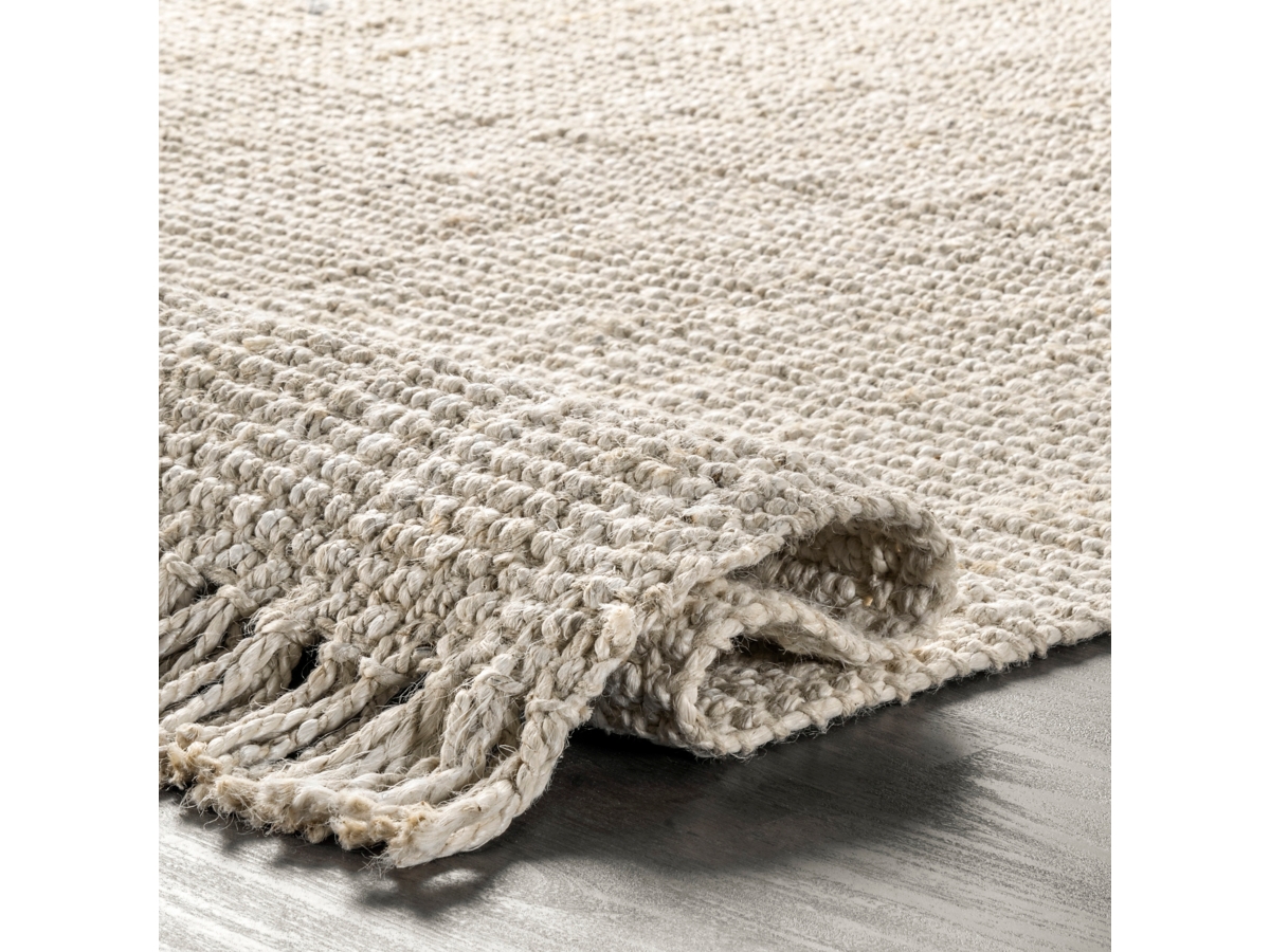 Nuloom Daniela Farmhouse Chunky Jute Area Rug | Ashley