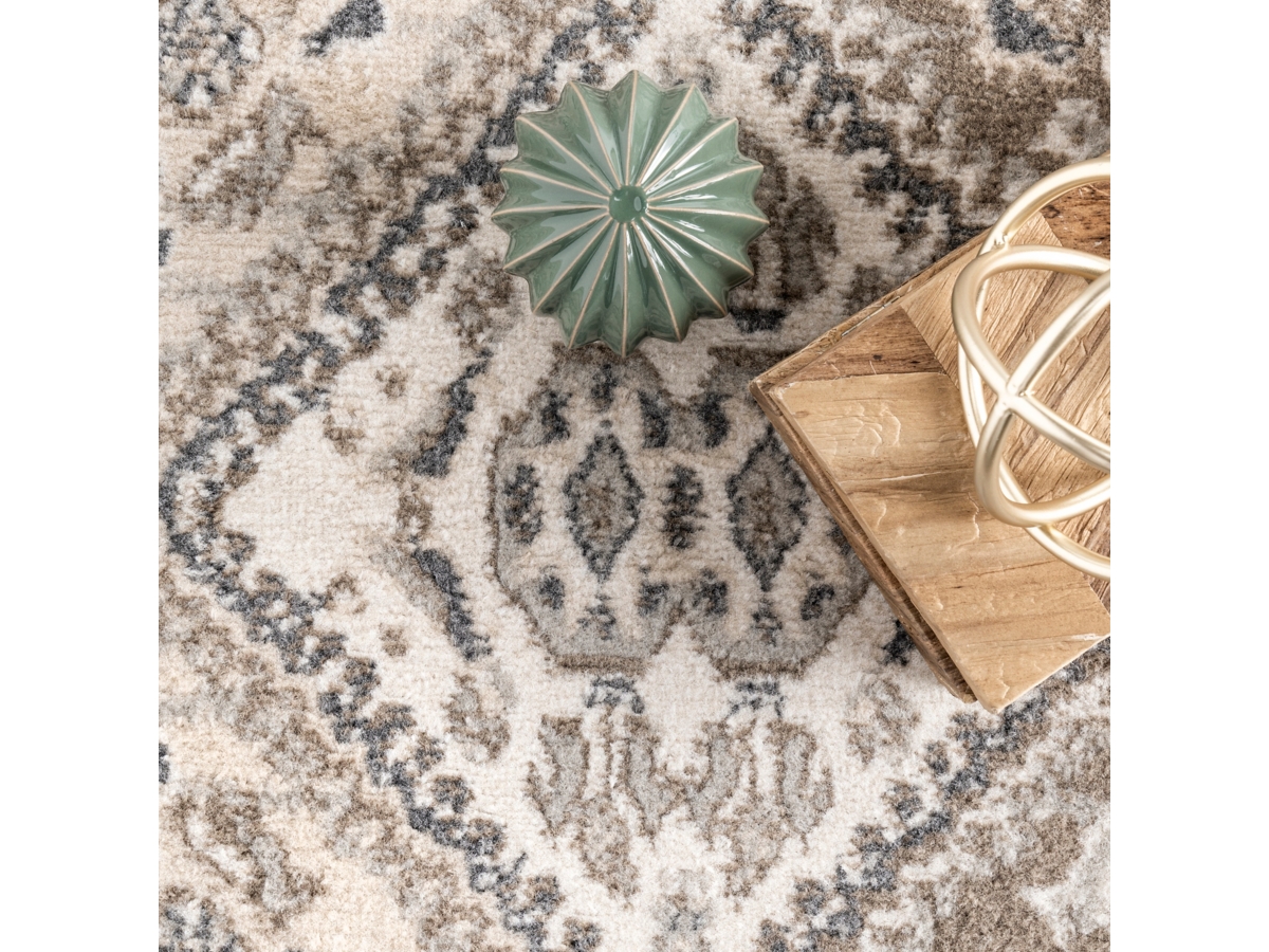 Nuloom Becca Traditional Tiled Area Rug | Ashley