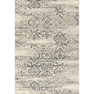 Nuloom Withered Floral 5' x 8' Area Rug, Gray, large