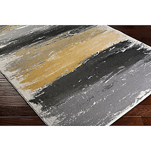 Home Accents Pepin 7'11" X 10' Area Rug, Black, rollover
