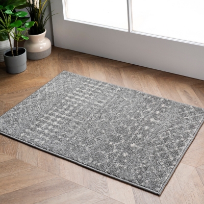 Nuloom Moroccan Blythe Area Rug, Dark Gray, large