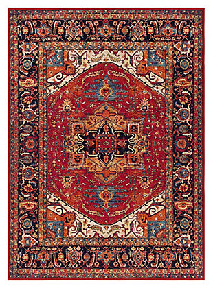 Home Accents Serapi 7' 10" X 10' 6" Area Rug, Red, large