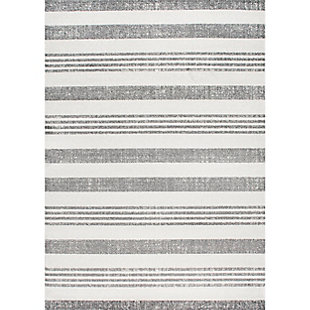 Nuloom Striped Kelsi 5' 3" x 7' 7" Area Rug, Gray, large