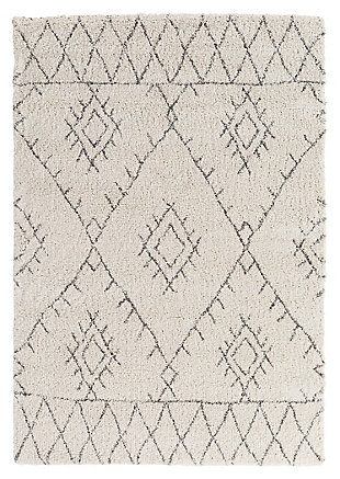 Home Accents Wilder 5' 3" X 7' 7" Area Rug, Khaki, large