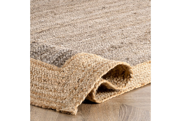 At nuLoom, we believe that floor coverings and art should not be mutually exclusive. Founded with a desire to break the rules of what is expected from an area rug, nuLoom was created to fill the void between brilliant design and affordability.100% jute | Machine made | Easy to clean and maintain | Spot clean recommended | Imported