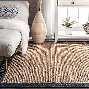 At nuLoom, we believe that floor coverings and art should not be mutually exclusive. Founded with a desire to break the rules of what is expected from an area rug, nuLoom was created to fill the void between brilliant design and affordability.100% jute | Machine made | Easy to clean and maintain | Spot clean recommended | Imported