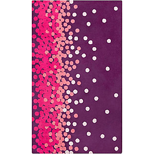 Home Accents Abigail 5' X 8' Rug, Purple/Pink, large