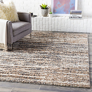 Home Accent Hudson 2' x 3' Accent Rug, Black/Gray, rollover