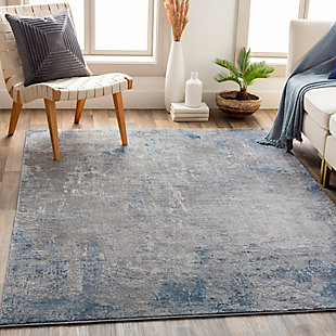 Home Accent Townes 2' x 2'11" Accent Rug, Blue, rollover