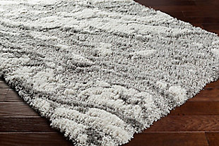 Home Accent Barronly 6'7" x 9' Area Rug, Black/Gray, rollover
