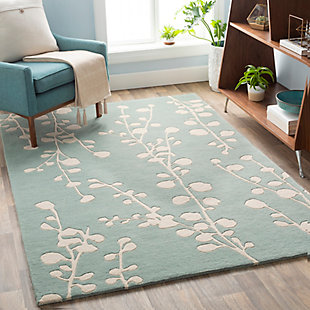 Home Accent Zellmer 8' x 11' Area Rug, Green, rollover