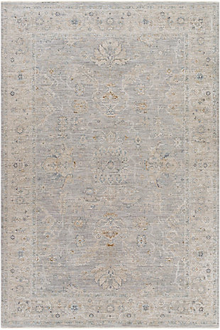 Home Accent Duckett 5' x 7'5" Area Rug, Black/Gray, large