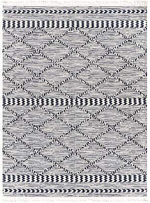 Home Accent Vance 7'10" x 10'2" Area Rug, Blue, large